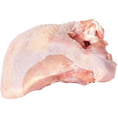 Bone-in skin on half broiler turkey breast